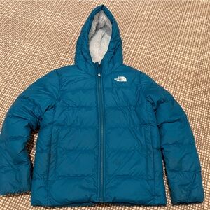The North Face Kids Teal Puffer Jacket